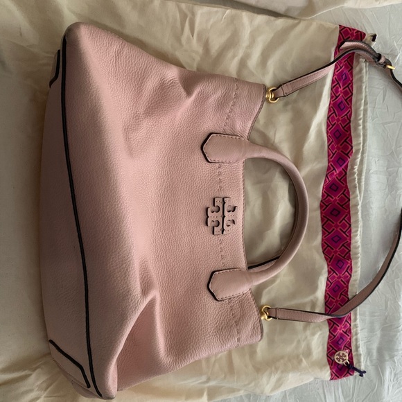 Tory Burch Pink leather bag - Picture 1 of 6